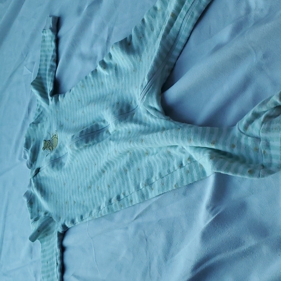 Disney Winnie-the-Pooh Striped Baby Onesie 6-12M - Picture 4 of 6